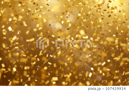 ゴールドのキラキラ背景 AI生成画像 AI画像 ゴールドのキラキラ背景 AI生成画像 AI画像 107429914