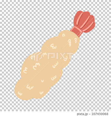 Tempura Cartoon illustration 107430068