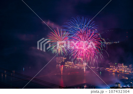 （静岡県）熱海100万ドルの夜景と海上花火大会 107432304