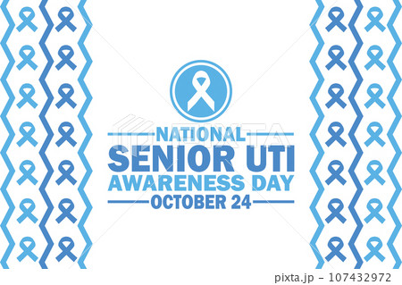 National Senior UTI Awareness Day Vector illustration National Senior UTI Awareness Day Vector illustration 107432972