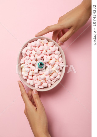 Concept of Halloween, autumn holiday, top view Concept of Halloween, autumn holiday, top view 107434232