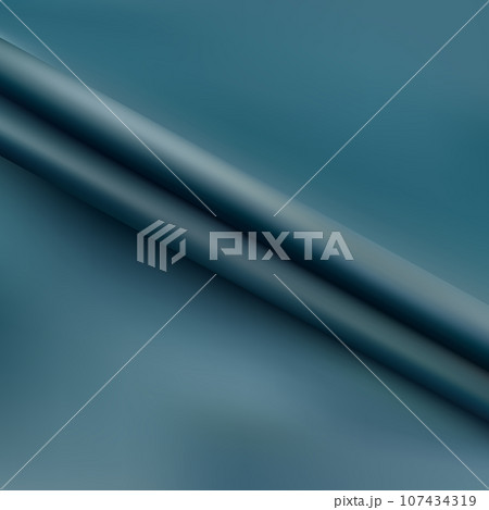 abstract wavy luxury dark blue. cloth texture wave shadow soft crumpled fabric background. illustration vector. 107434319