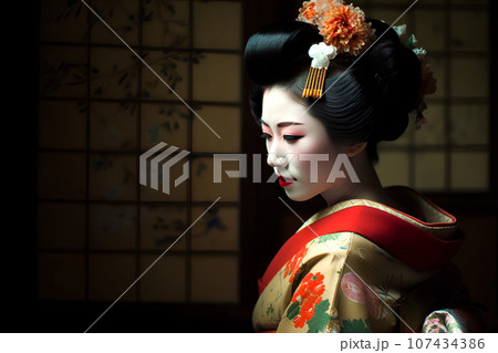 舞子.芸奴.花魁　AI生成 107434386