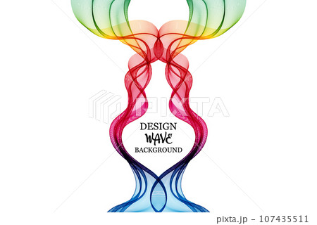Vertical Line Abstract Wave Abstract background of vertical lines spectrum...のイラスト素材 [107435511 ...