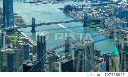 ニューヨークの空撮 107436096