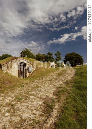 Wine cellar (Tufove pivnice), Velka Trna, Kosice country, Zemplin region, Slovakia 107436114