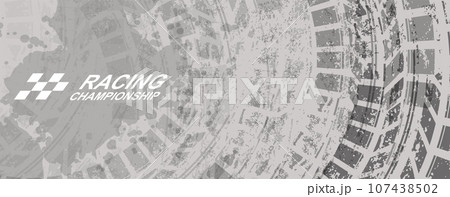 Racing speed background, vector illustration abstraction in car track 107438502