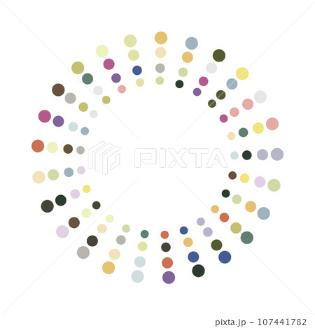 Abstract colorful circle.Vector design element 107441782