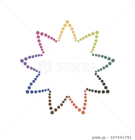 Abstract colorful shape.Vector design element 107441791