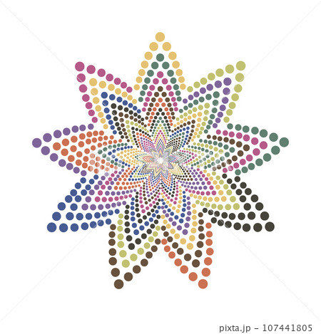 Abstract colorful shape Vector design elementのイラスト素材 PIXTA