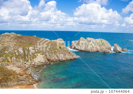 Landscape of costa quebrada in Cantabria 107444064