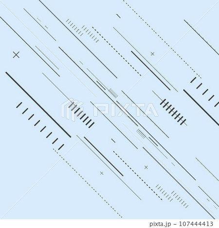 Abstract textured striped background. Lines geometric pattern. Vector linear element Abstract textured striped background. Lines geometric pattern. Vector linear element 107444413