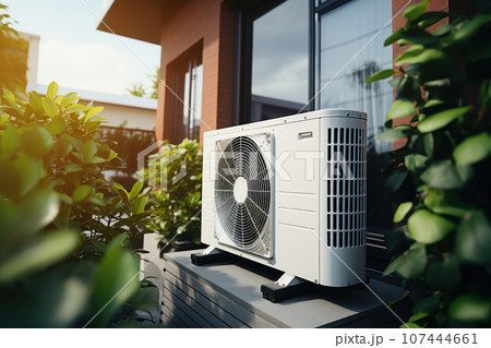 Outdoor unit of air source heat pump 107444661