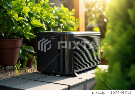 Outdoor unit of air source heat pump 107444712