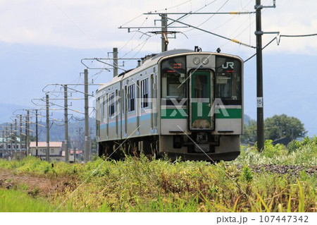 【JR東日本】701系（山形線：赤湯〜高畠） 107447342