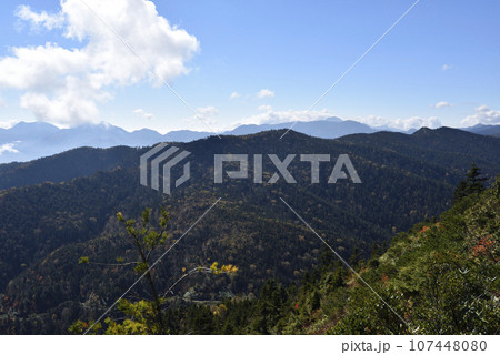 帝釈山から田代山へ、登山、福島県 107448080