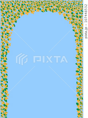 金木犀フレーム　アーチ 107448532