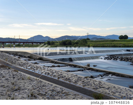 大和川の自然浄化施設と魚道 大和川の自然浄化施設と魚道 107448816