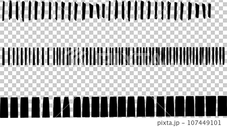 手寫垂直線畫筆插圖集 107449101