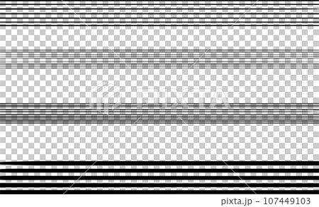 Handwritten horizontal stripe brush set Handwritten horizontal stripe brush set 107449103