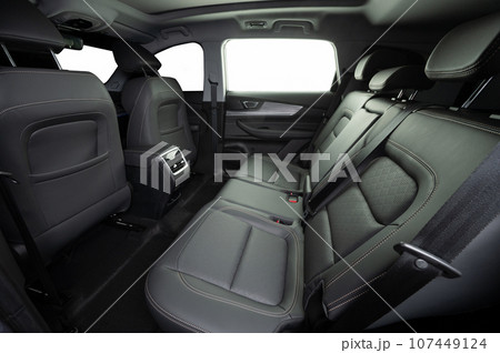 Leather car salon 107449124