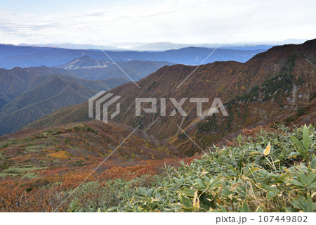 巻機山、登山、新潟県 巻機山、登山、新潟県 107449802