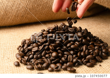 コーヒー豆 107450077