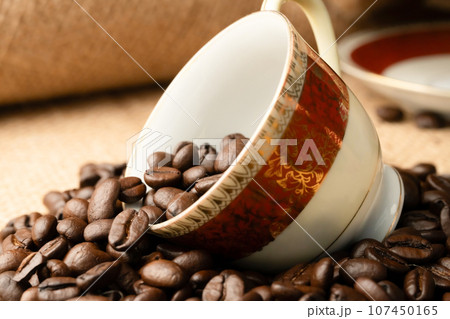 コーヒー豆 カップ コーヒー豆 カップ 107450165