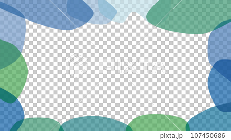 refreshing blue frame refreshing blue frame 107450686