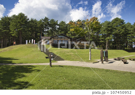 北山崎レストハウス　岩手県田野畑村（ドローンによる空撮） 107450952