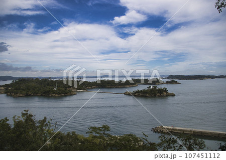 松島 多聞山・偉観から見る絶景 宮城県七ヶ浜町 松島 多聞山・偉観から見る絶景 宮城県七ヶ浜町 107451112