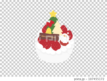 クリスマスケーキ クリスマスケーキ 107455172