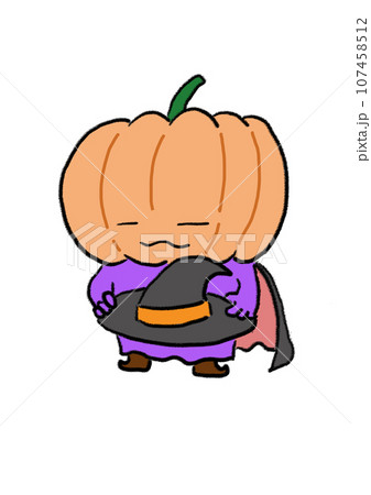 ハロウィンカボチャ 107458512