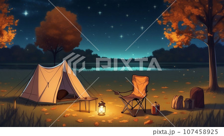 秋のキャンプ 秋のキャンプ 107458925