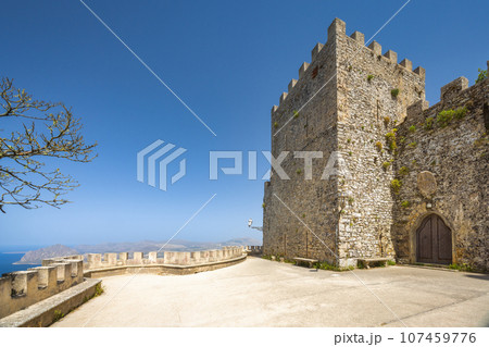 The stronghold and Castle of Balio in Erice town. 107459776