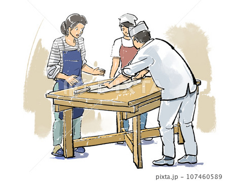 蕎麦打ち講習会 107460589