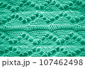 Organic knit texture with macro wool threads. 107462498
