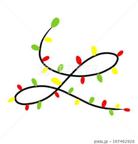 Cute christmas light christmas decoration Cute christmas light christmas decoration 107462928