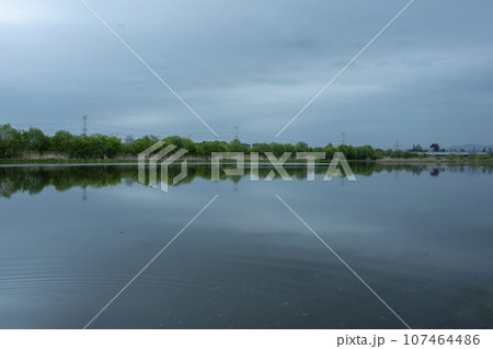 Bicycle path along Yeongsangang River Bicycle path along Yeongsangang River 107464486