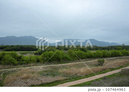 Bicycle path along Yeongsangang River Bicycle path along Yeongsangang River 107464961