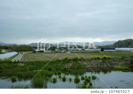 Bicycle path along Yeongsangang River 107465027
