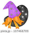 Witch hat Halloween costume  107468709