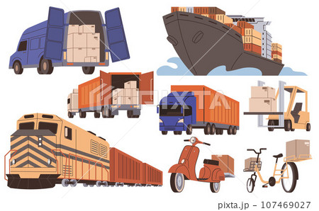 International logistic. Global delivery export. Vector. Import and export shipping are central to global logistic operations Supply delivery chain management significantly impacts businesss inventory International logistic. Global delivery export. Vector. Import and export shipping are central to global logistic operations Supply delivery chain management significantly impacts businesss inventory 107469027