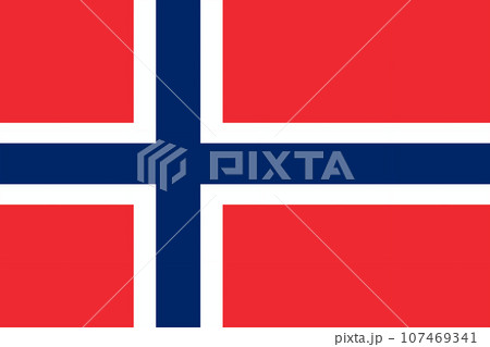 Norway National Flag. National Norway flag. Flag of Norway Vector graphics 107469341