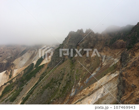 十勝岳 分岐点から見る景色 107469943