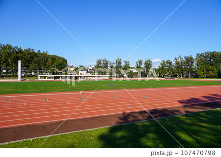 岩見沢市・東山公園陸上競技場 107470798