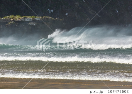Stormy Waves Breaking Stormy Waves Breaking 107472608