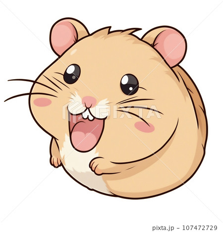 ハムスターのイラスト素材 [107472729] - PIXTA
