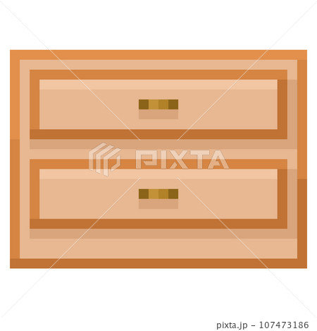 タンスのピクセルイラストレーション タンスのピクセルイラストレーション 107473186