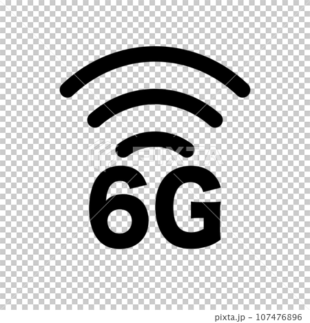 6G internet network icon. vector. 6G internet network icon. vector. 107476896
